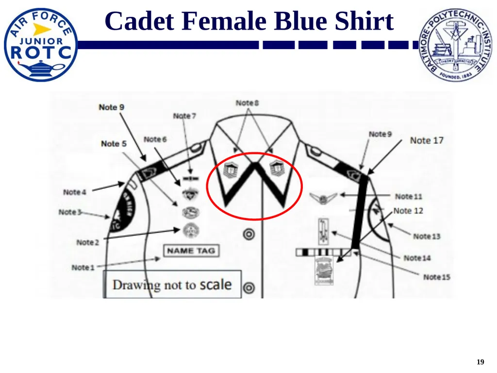 Uniform Standards AY2021-2022 Overview AFJROTC - slide 19 of 30