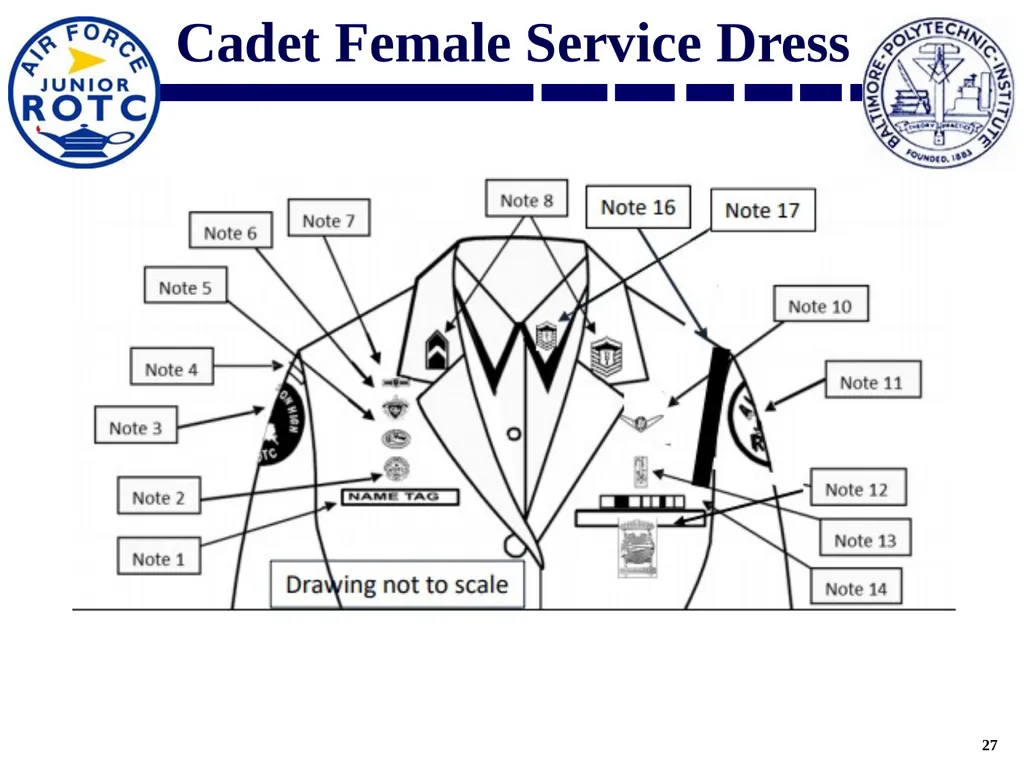 Uniform Standards AY2021-2022 Overview AFJROTC - slide 27 of 30