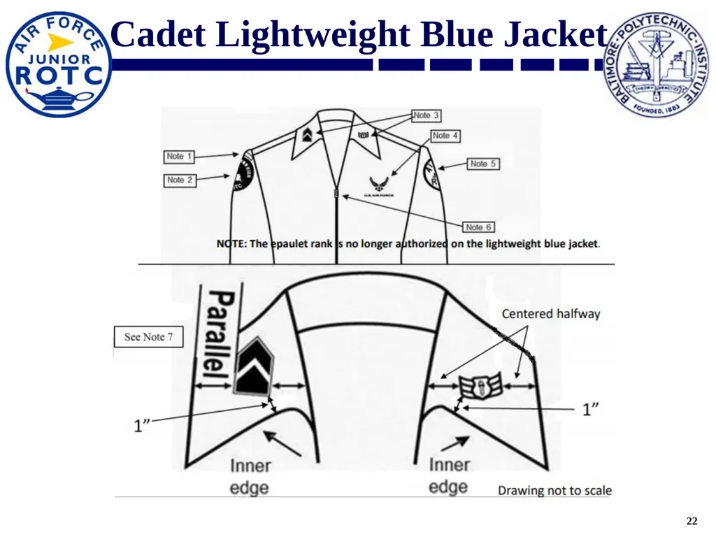 Uniform Standards AY2021-2022 Overview AFJROTC - slide 22 of 30