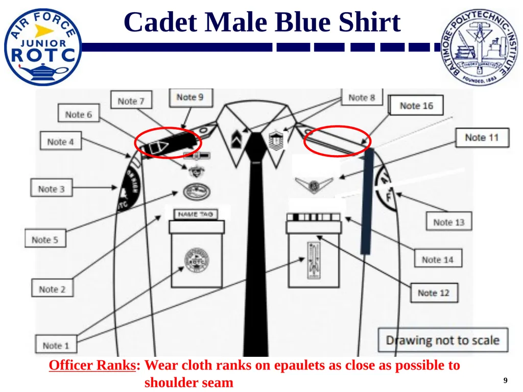 Uniform Standards AY2021-2022 Overview AFJROTC - slide 9 of 30