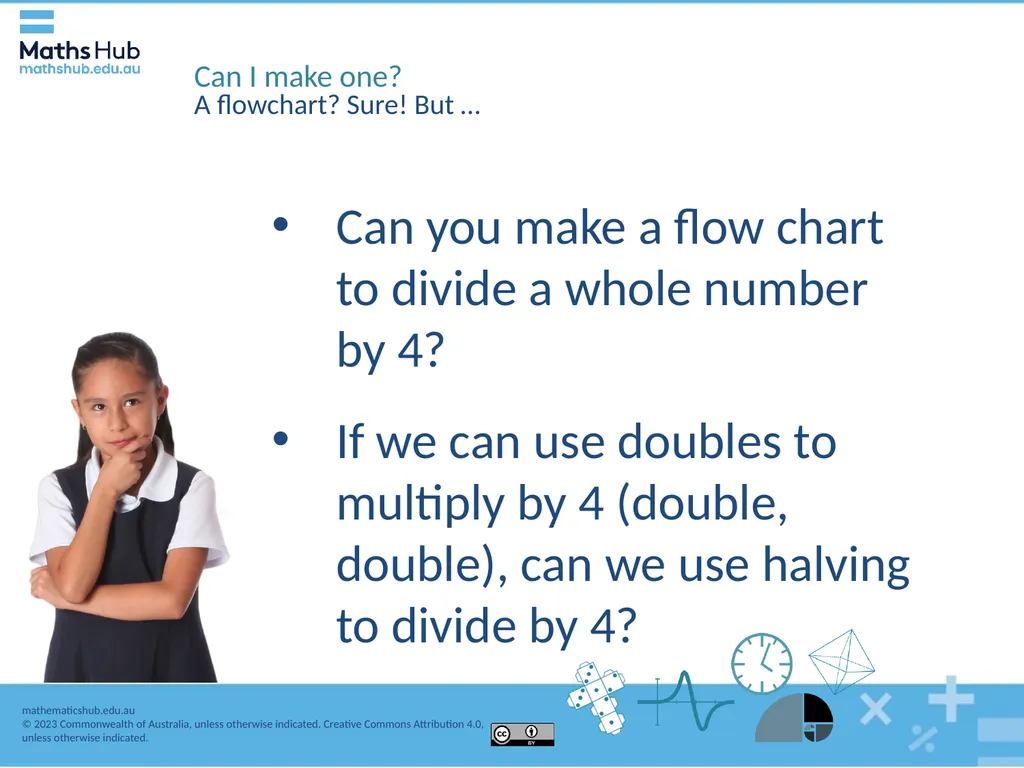 Developing flowcharts The halving strategy Why are - slide 9 of 12