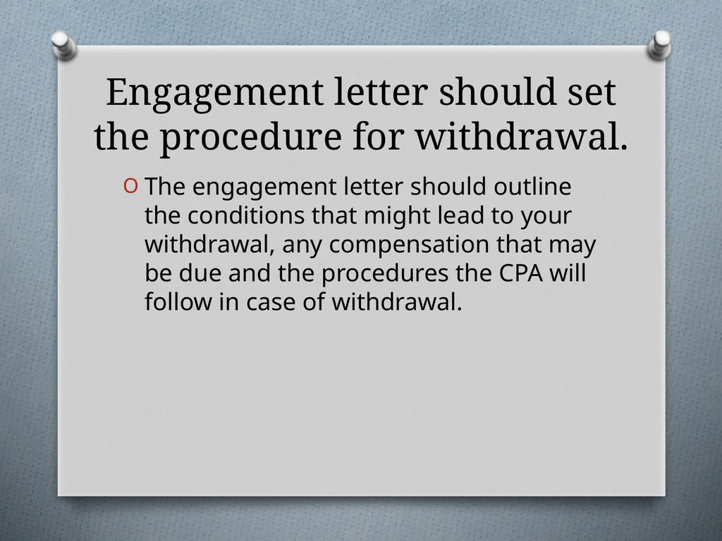 The Practice and Legal Implications of Withdrawing - slide 19 of 31