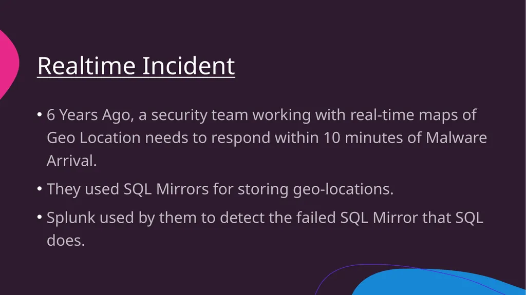 SIEM and Splunk SIBI M S Solution and Tools - slide 11 of 17