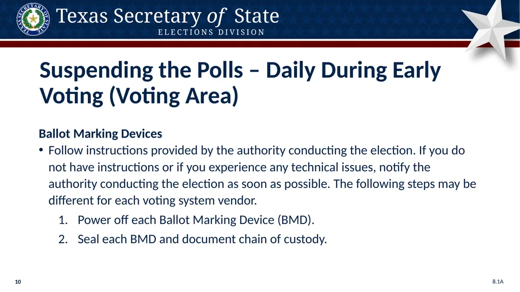 Poll Worker Training Comprehensive State Version - slide 10 of 184