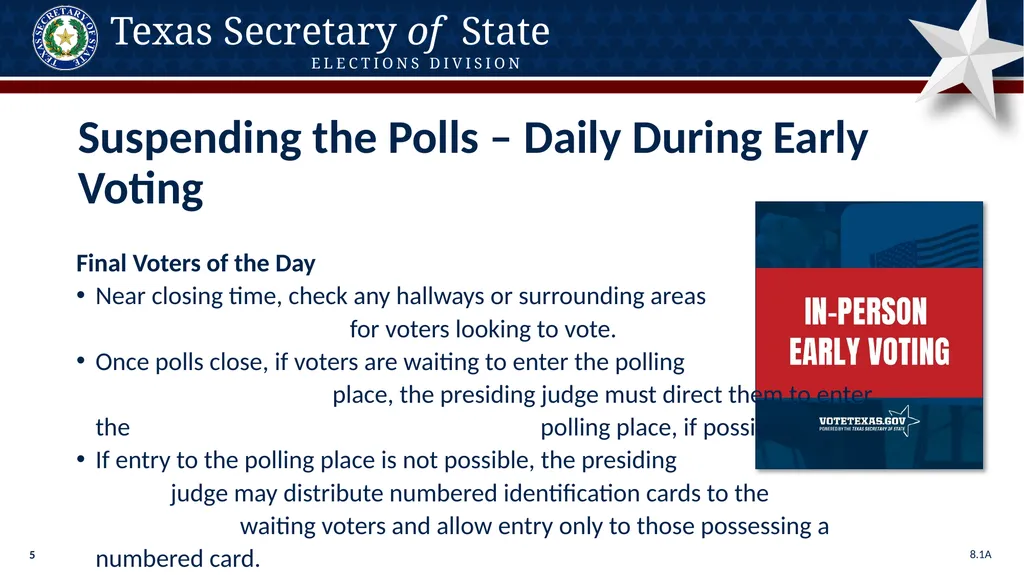 Poll Worker Training Comprehensive State Version - slide 5 of 184