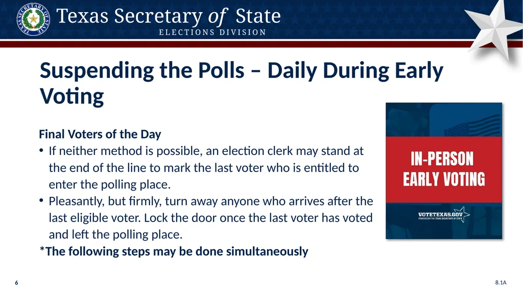 Poll Worker Training Comprehensive State Version - slide 6 of 184