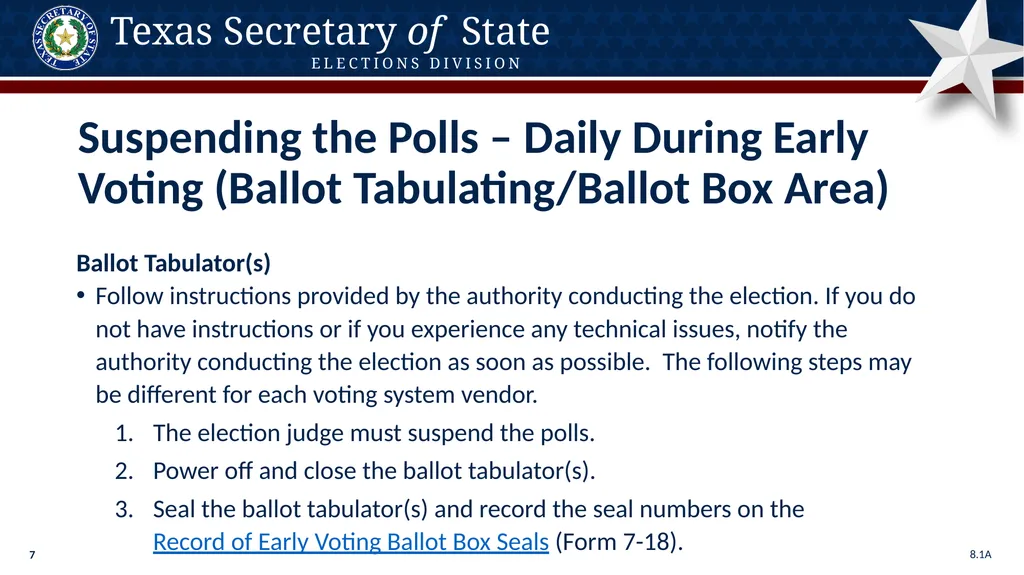 Poll Worker Training Comprehensive State Version - slide 7 of 184