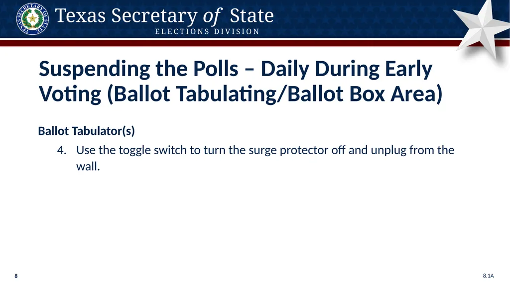 Poll Worker Training Comprehensive State Version - slide 8 of 184