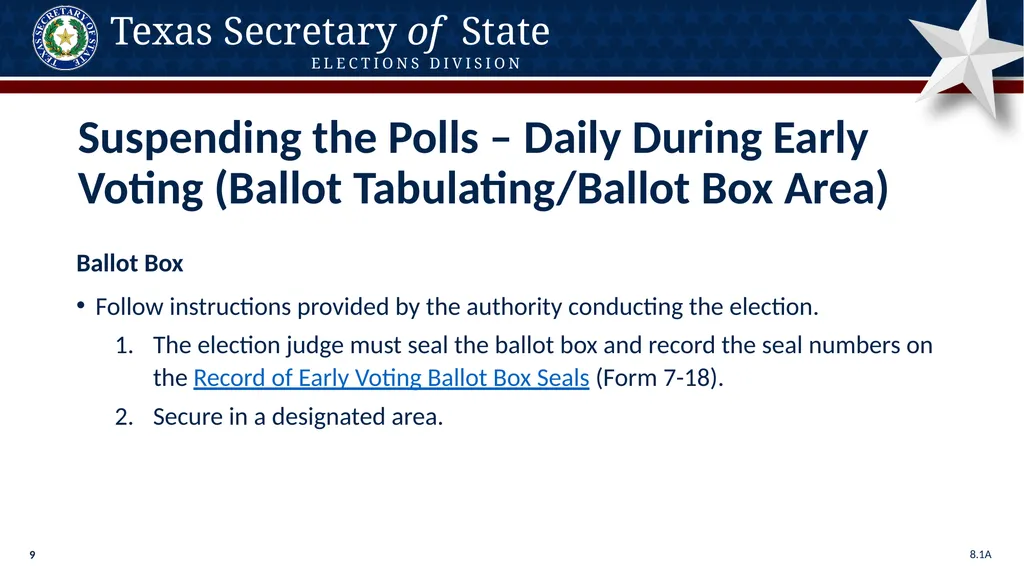 Poll Worker Training Comprehensive State Version - slide 9 of 184