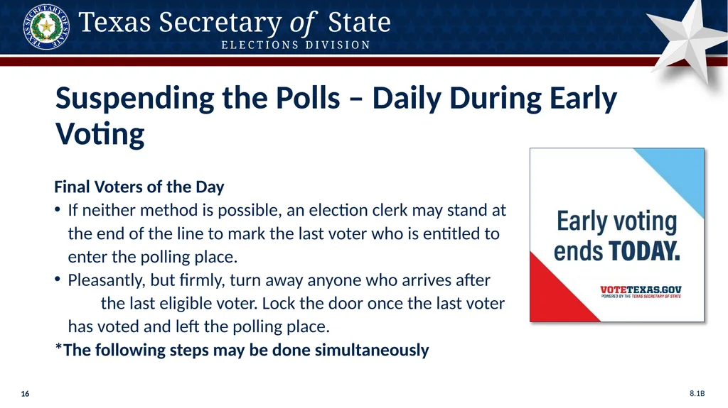 Poll Worker Training Comprehensive State Version - slide 16 of 184