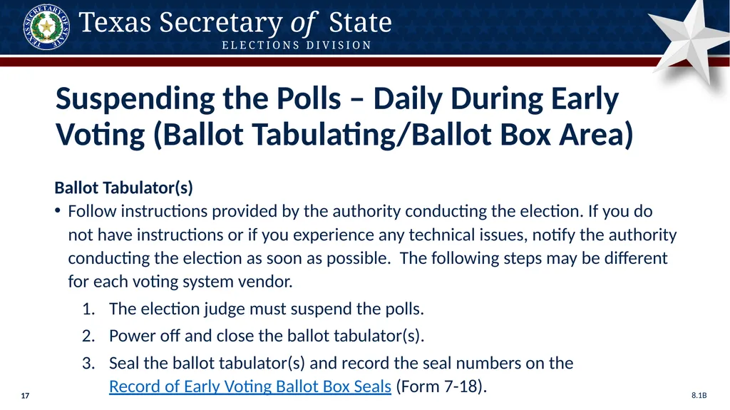 Poll Worker Training Comprehensive State Version - slide 17 of 184