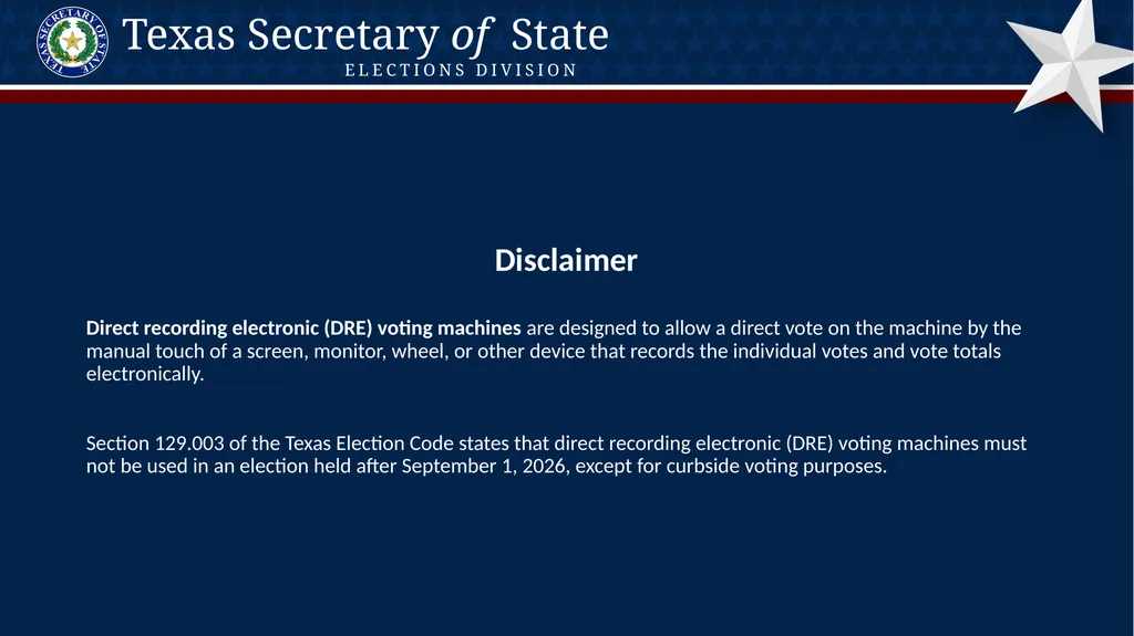 Poll Worker Training Comprehensive State Version - slide 164 of 184