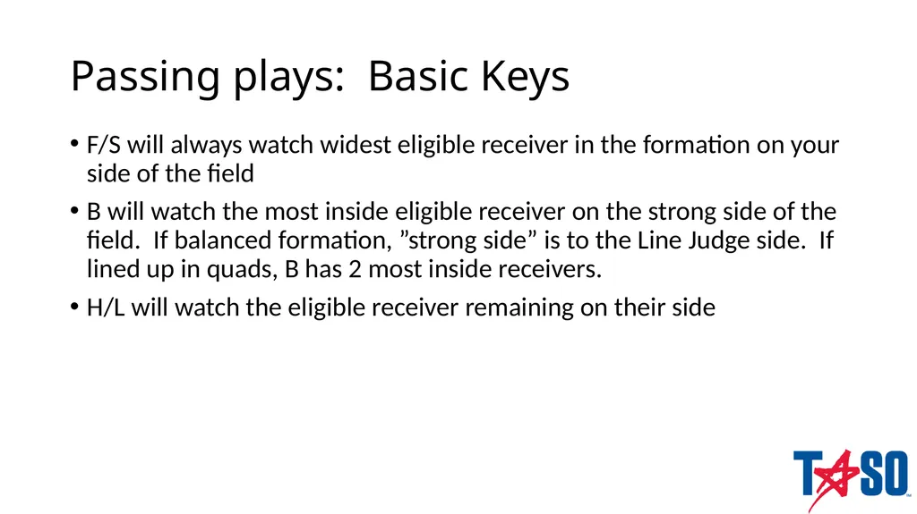 Seven Man Mechanics Ben Metcalf, Instructor Dallas - slide 17 of 31