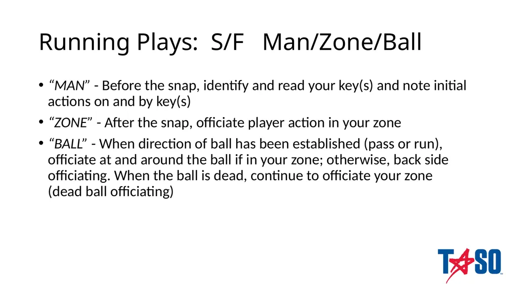 Seven Man Mechanics Ben Metcalf, Instructor Dallas - slide 16 of 31