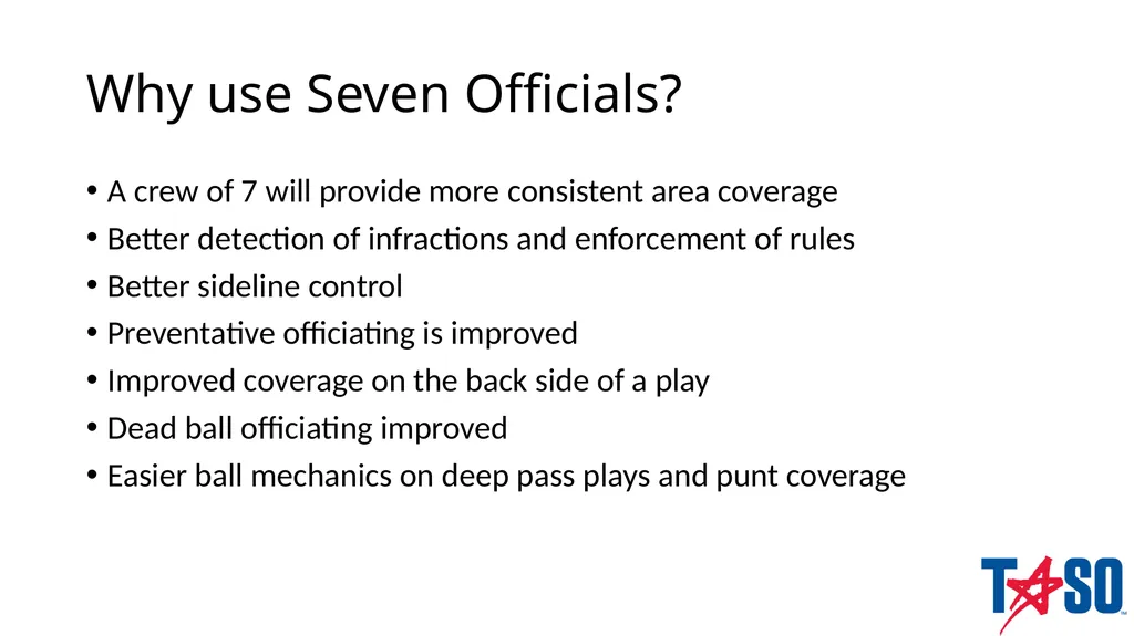 Seven Man Mechanics Ben Metcalf, Instructor Dallas - slide 2 of 31