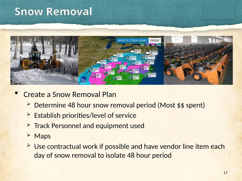 PDA’s from Snowstorms to Tornados Agenda 2 - slide 17 of 23