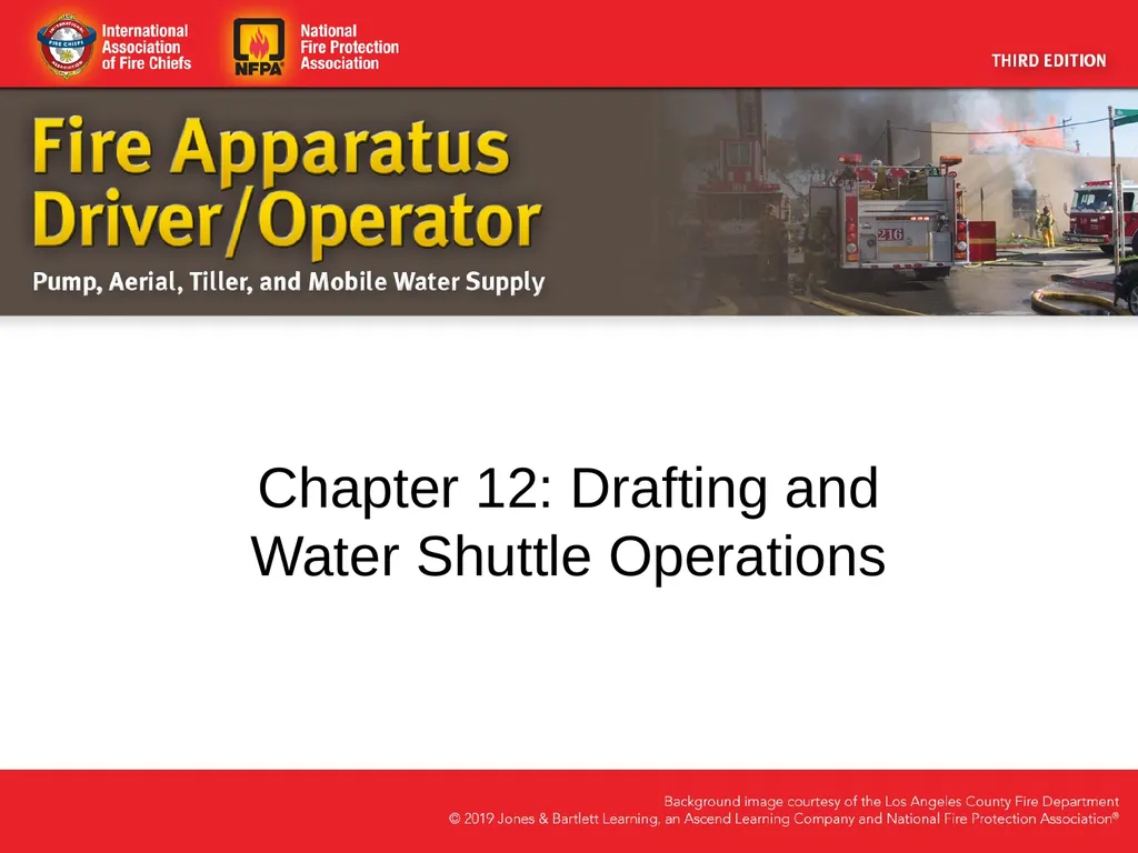 Chapter 12: Drafting and Water Shuttle Operations - slide 1 of 106