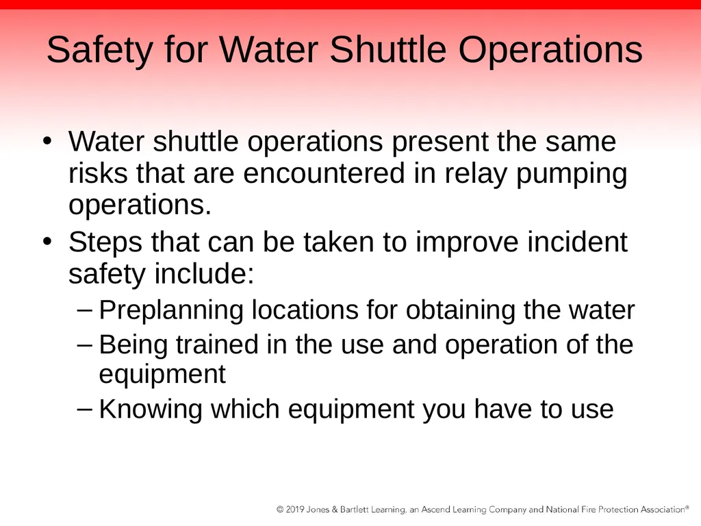Chapter 12: Drafting and Water Shuttle Operations - slide 75 of 106