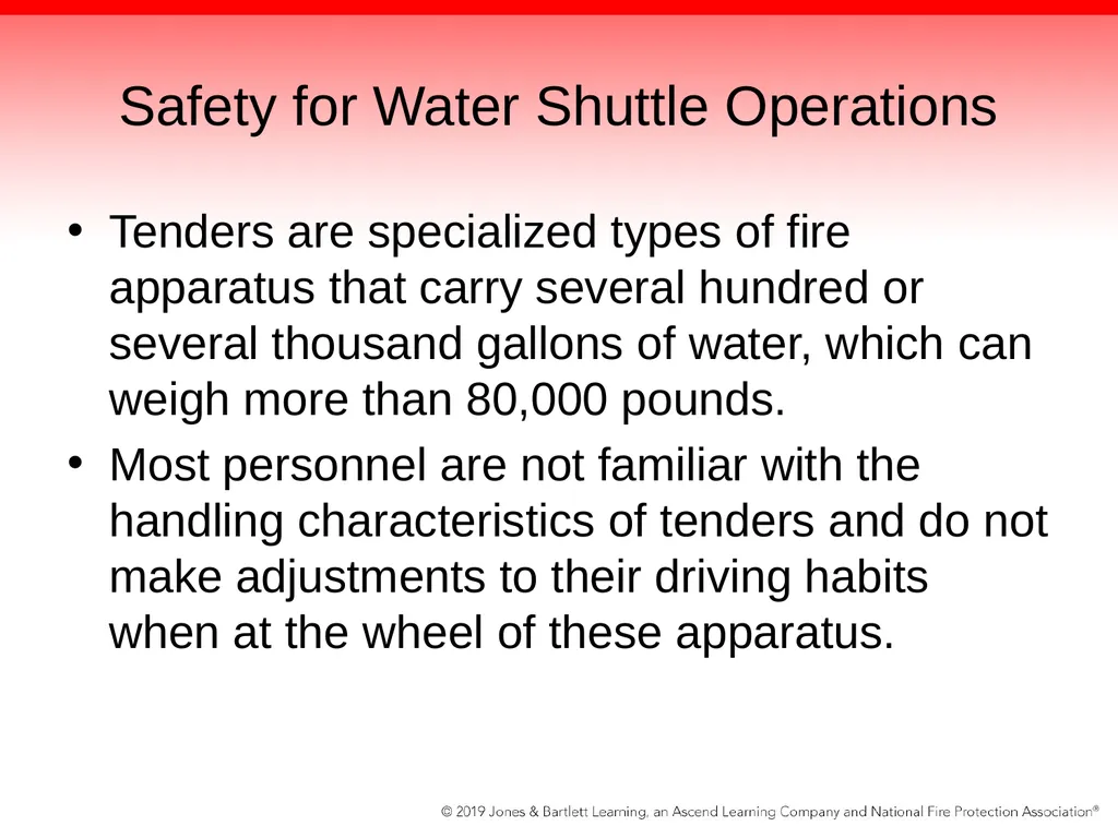Chapter 12: Drafting and Water Shuttle Operations - slide 77 of 106