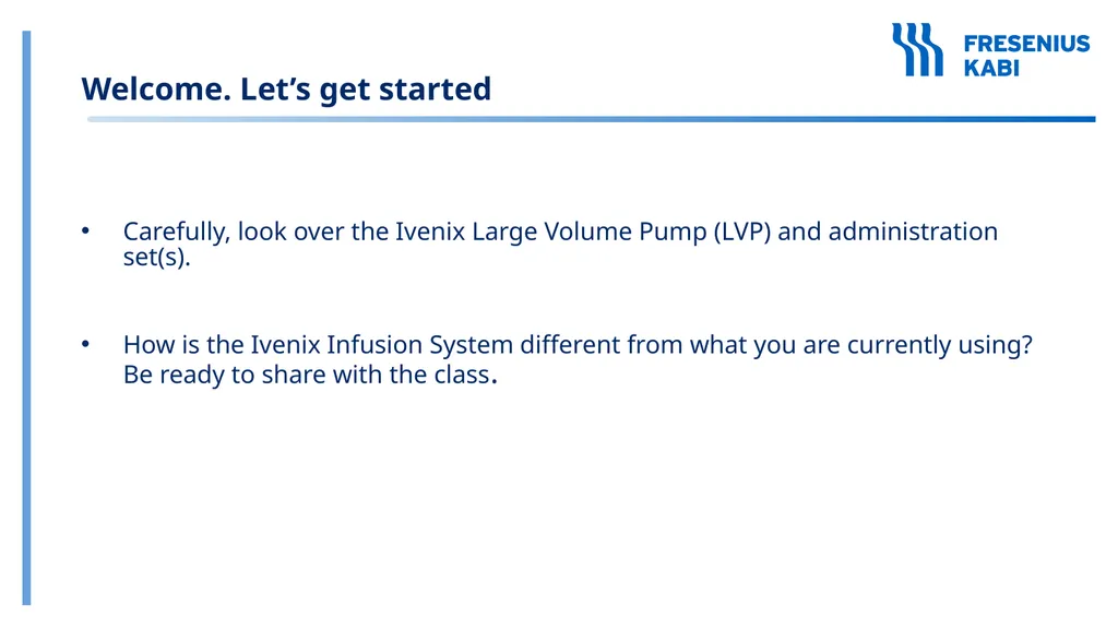 The Ivenix Infusion System Large Volume Pump - slide 2 of 49