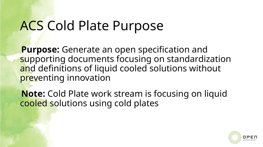 Jessica Gullbrand Cold Plate Work Stream Lead - slide 21 of 26