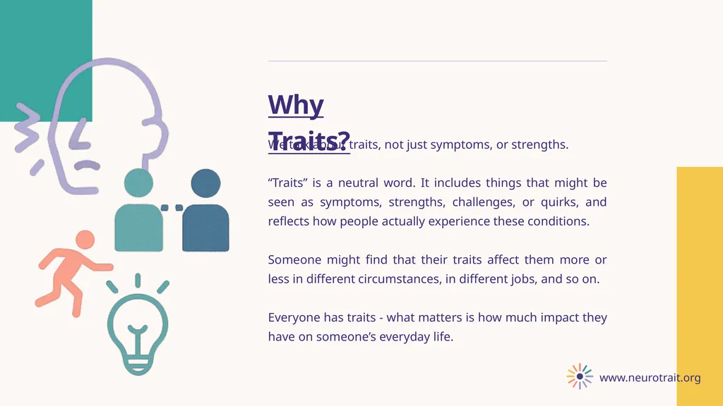 Explaining Neurodiversity with the Neurotrait - slide 6 of 10