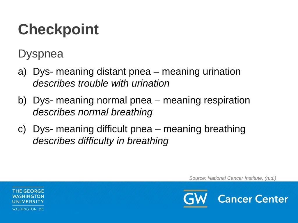 Medical Terminology Oncology Patient Navigator - slide 18 of 22