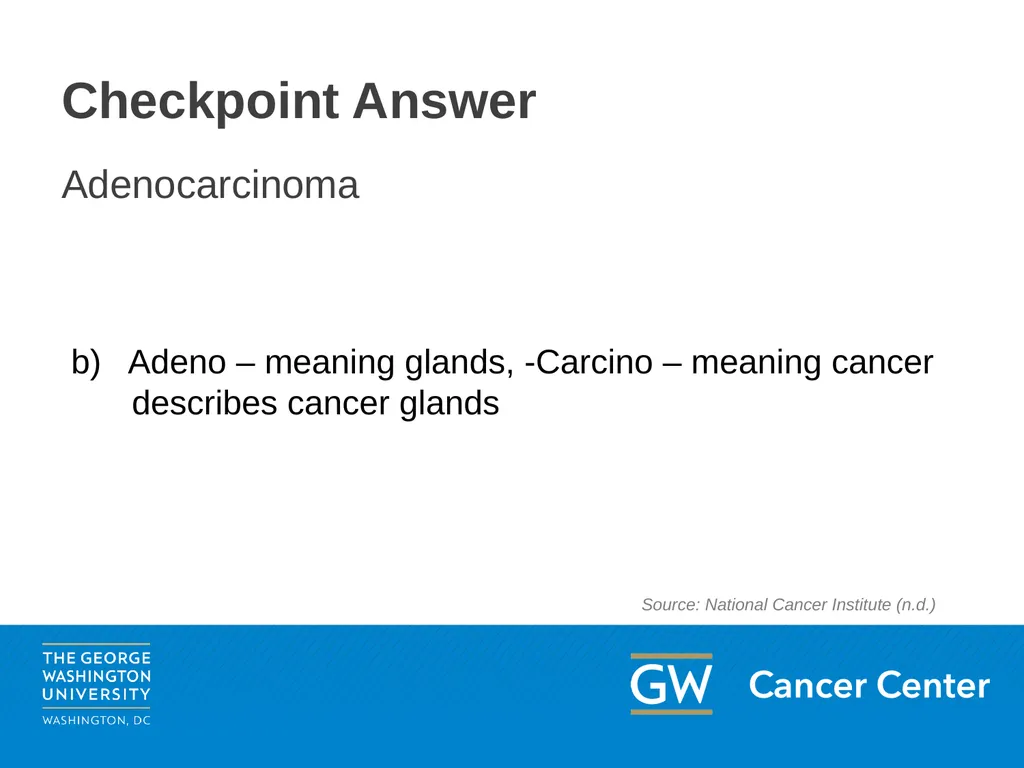 Medical Terminology Oncology Patient Navigator - slide 15 of 22