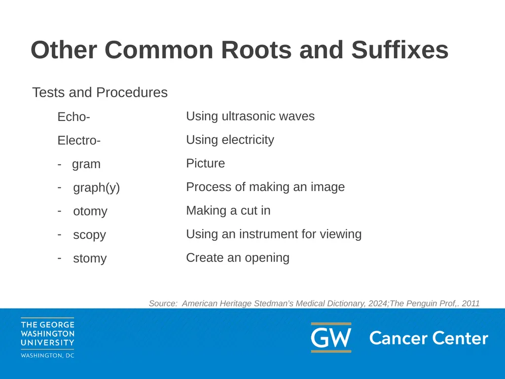 Medical Terminology Oncology Patient Navigator - slide 12 of 22