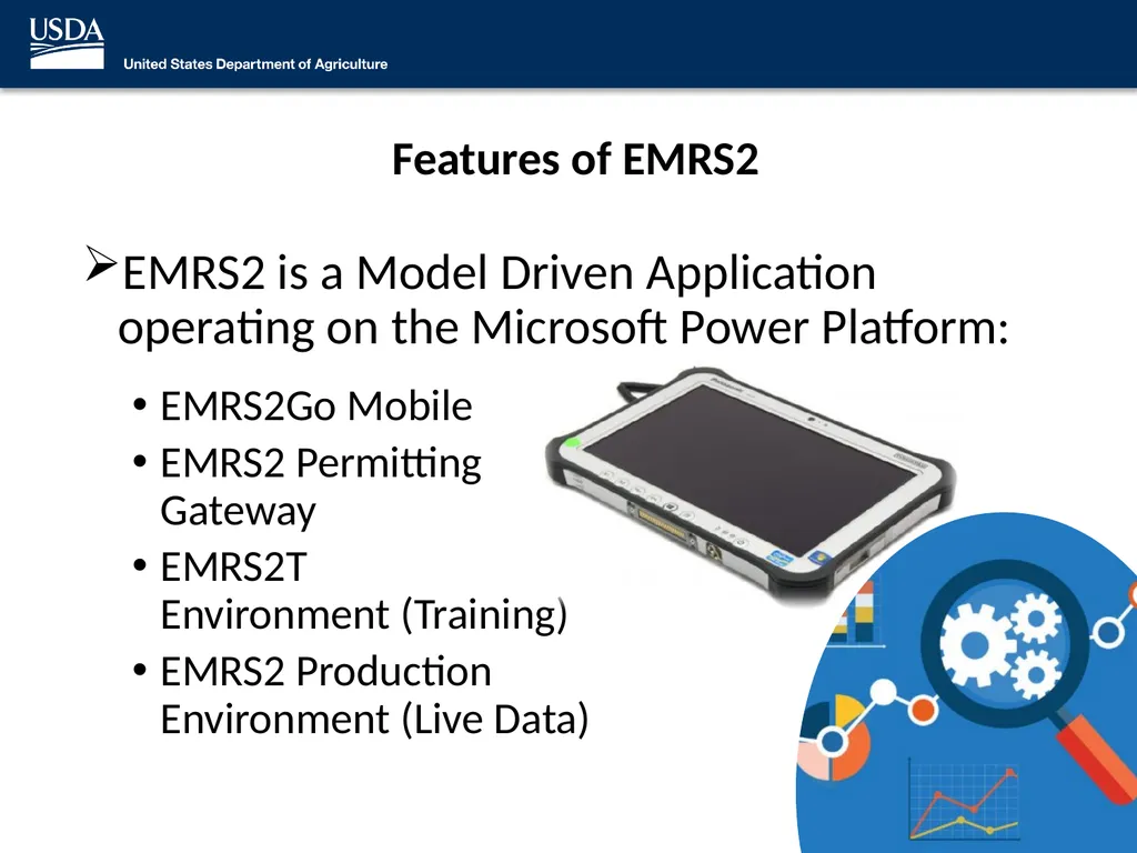 Emergency Management Response System 2.0 (EMRS2) - slide 5 of 37