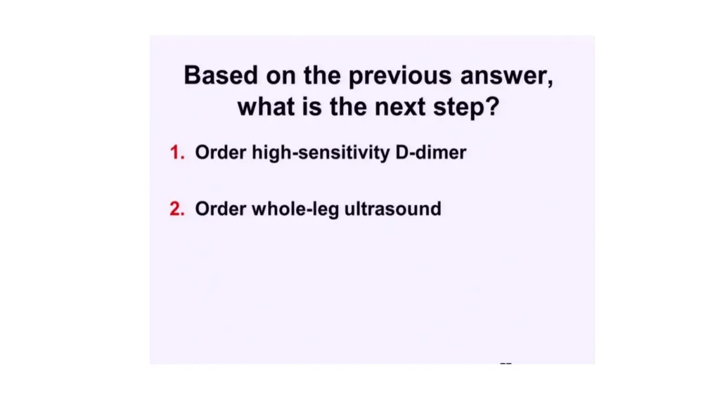 Everything you ever wanted to know about DVT/PE - slide 19 of 42