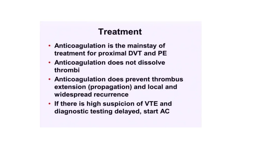 Everything you ever wanted to know about DVT/PE - slide 27 of 42