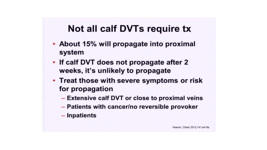 Everything you ever wanted to know about DVT/PE - slide 28 of 42