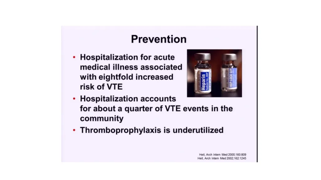 Everything you ever wanted to know about DVT/PE - slide 6 of 42
