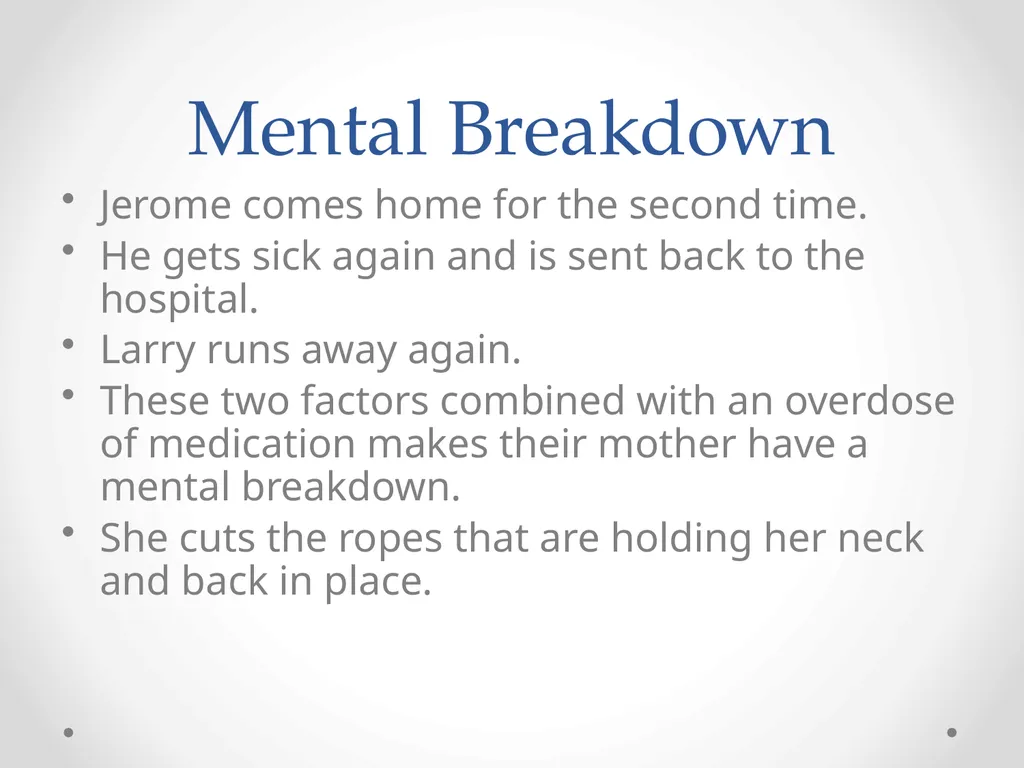 They Cage The Animals At Night Notes from the book - slide 26 of 32