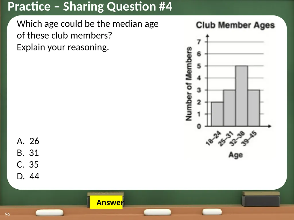 Displaying Numerical Data on Histograms 1 2 Lesson - slide 71 of 73