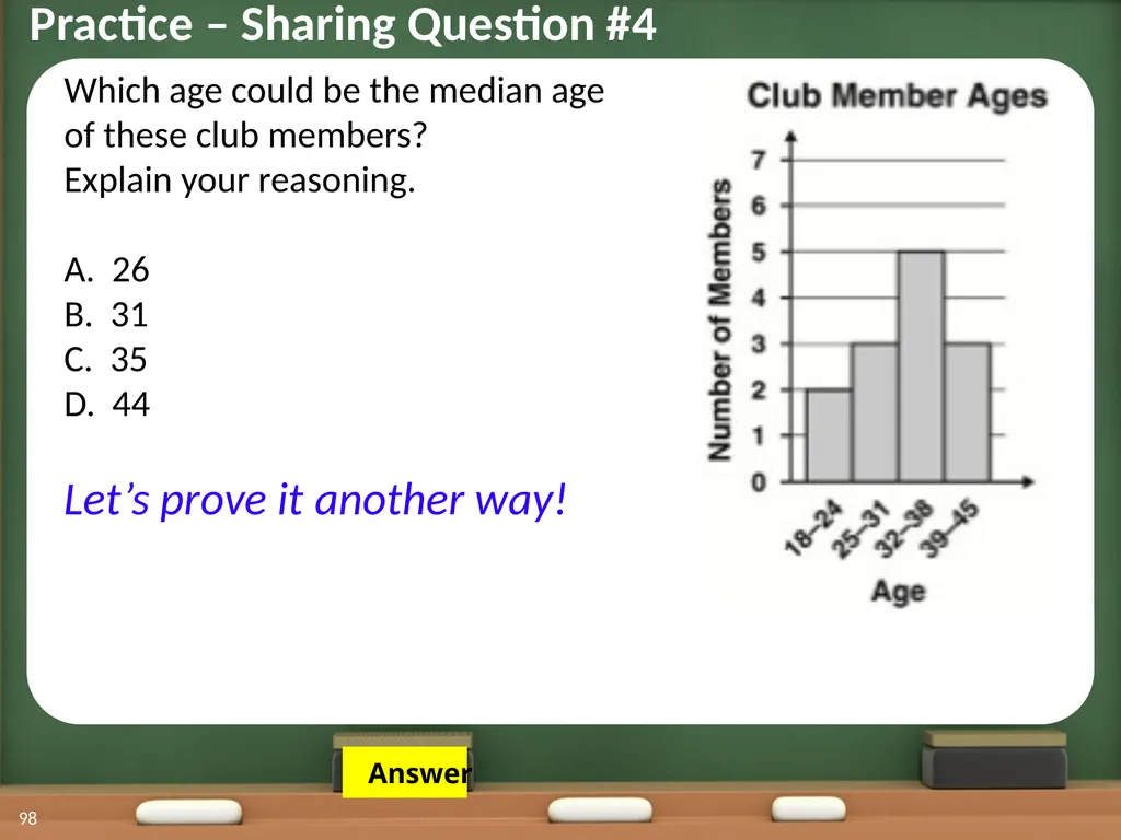 Displaying Numerical Data on Histograms 1 2 Lesson - slide 72 of 73