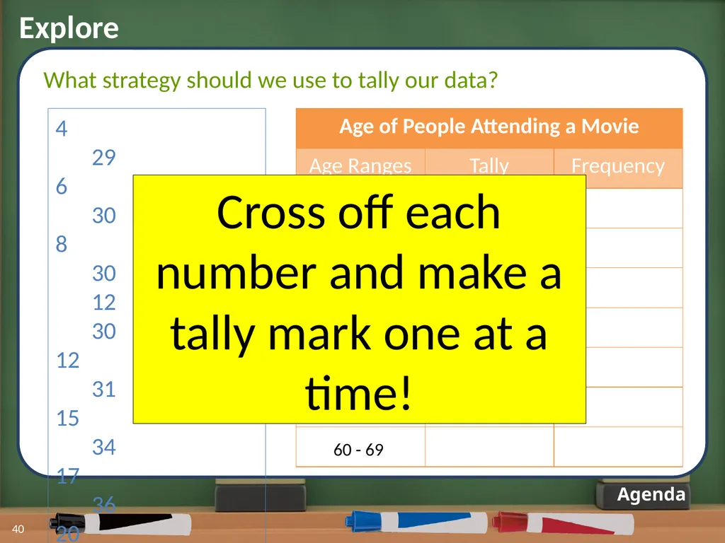 Displaying Numerical Data on Histograms 1 2 Lesson - slide 31 of 73