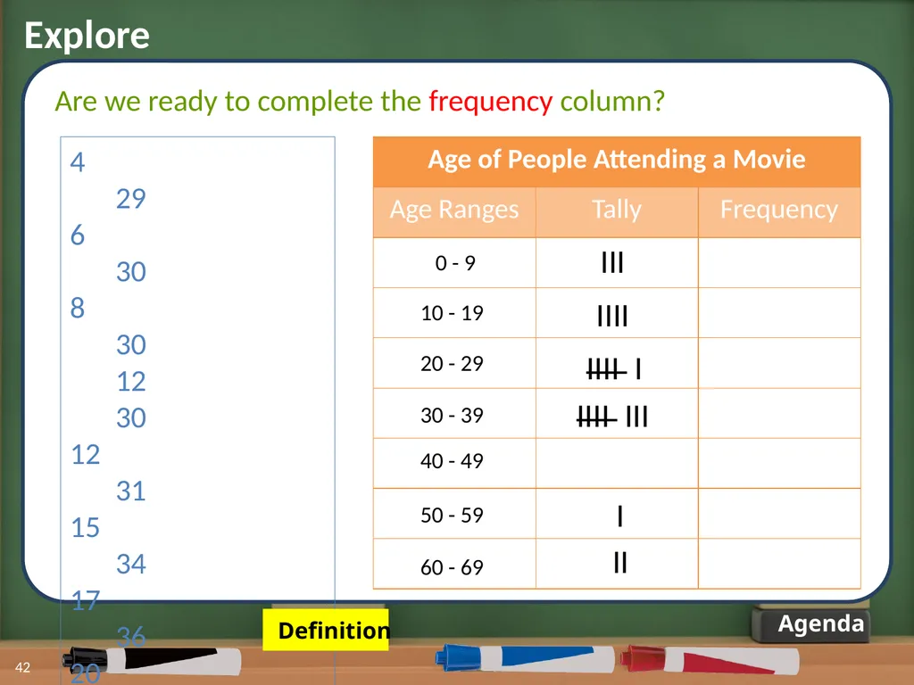 Displaying Numerical Data on Histograms 1 2 Lesson - slide 33 of 73