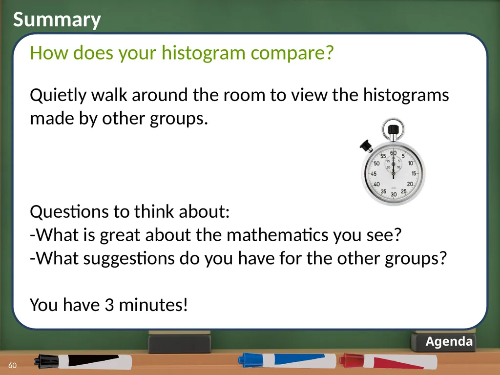 Displaying Numerical Data on Histograms 1 2 Lesson - slide 50 of 73