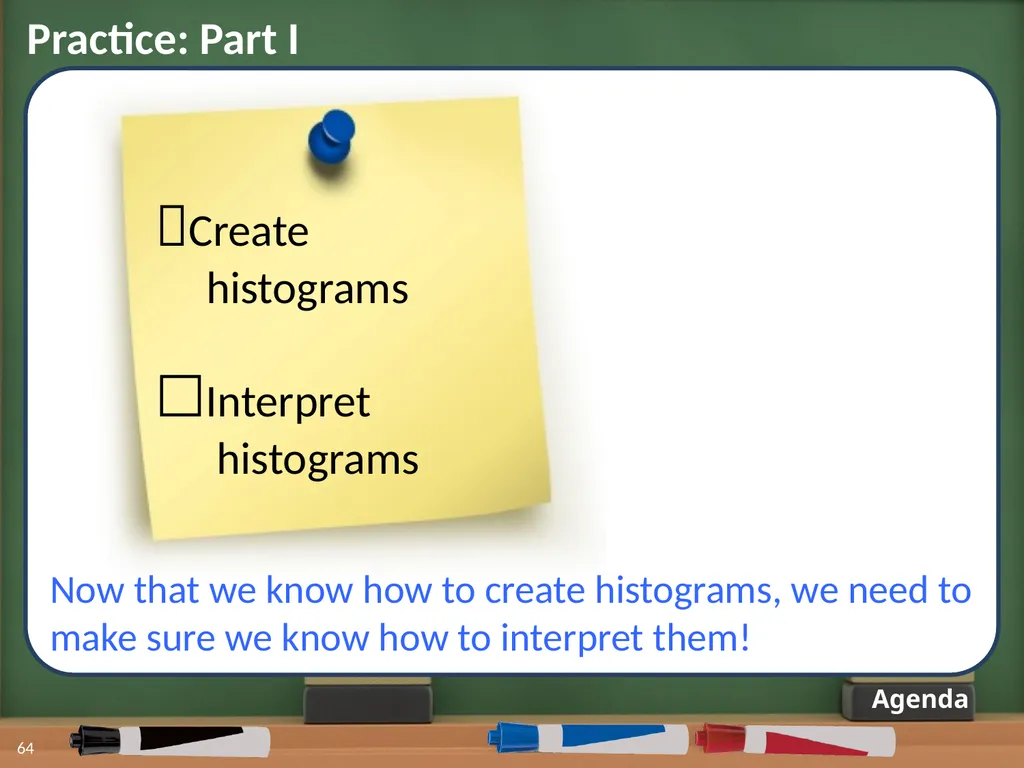 Displaying Numerical Data on Histograms 1 2 Lesson - slide 52 of 73