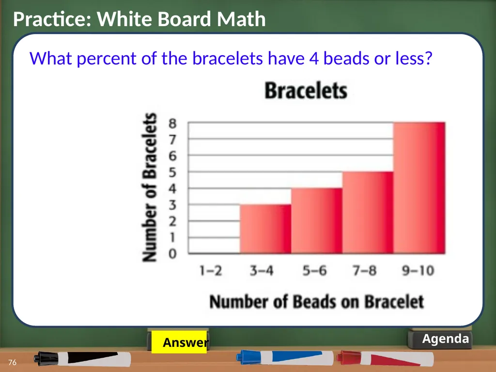 Displaying Numerical Data on Histograms 1 2 Lesson - slide 59 of 73