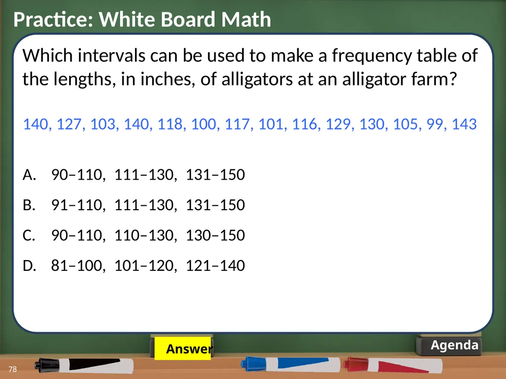 Displaying Numerical Data on Histograms 1 2 Lesson - slide 60 of 73