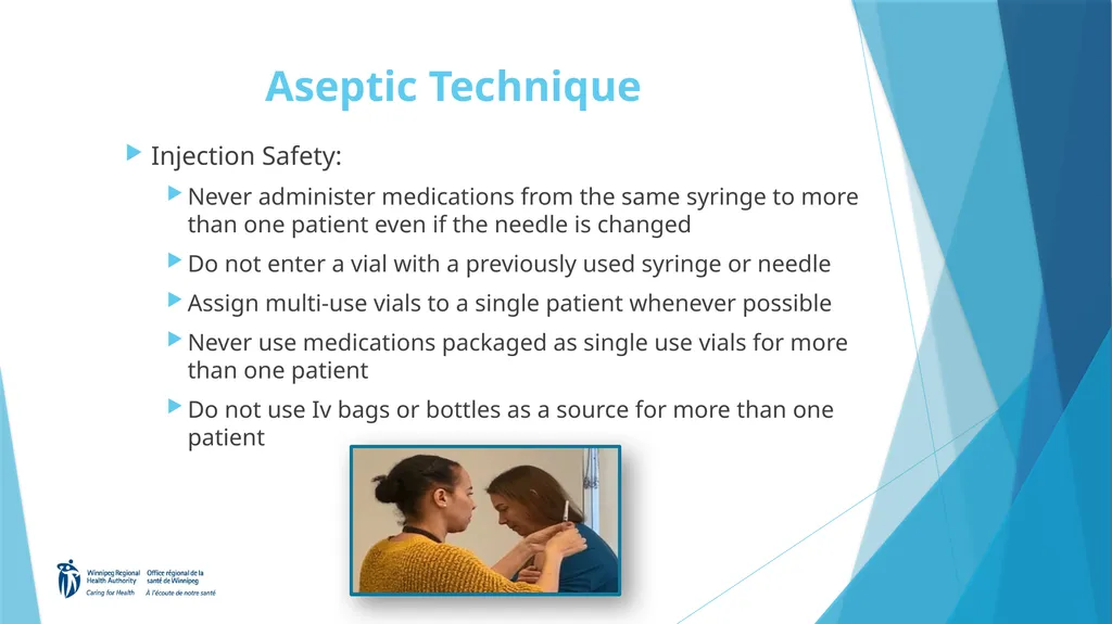 Welcome to the Routine Practices Learning Module - slide 35 of 57