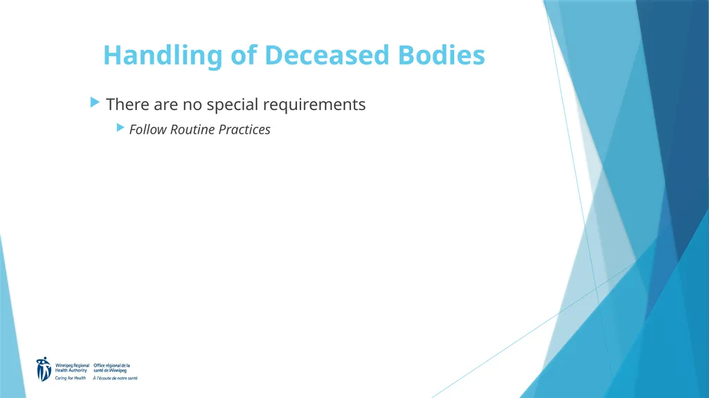Welcome to the Routine Practices Learning Module - slide 49 of 57