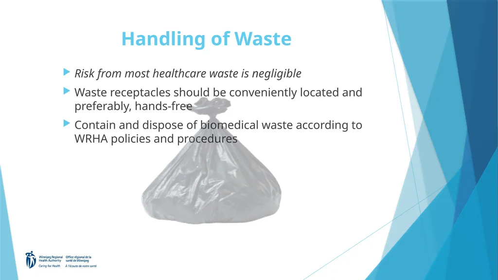 Welcome to the Routine Practices Learning Module - slide 47 of 57