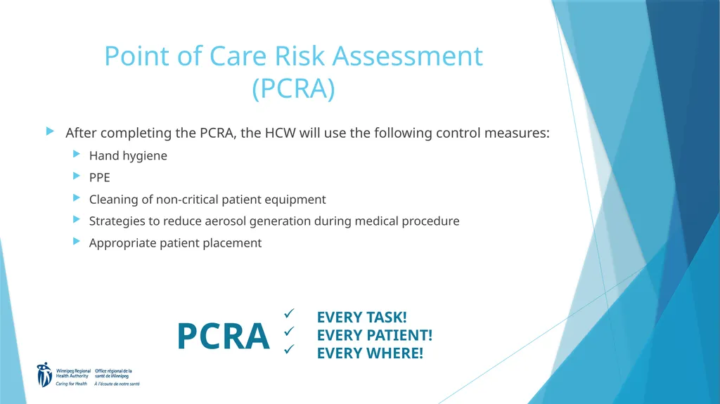 Welcome to the Routine Practices Learning Module - slide 17 of 57
