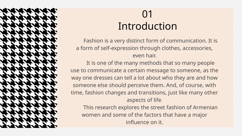 Presented to the Department of English & - slide 3 of 19