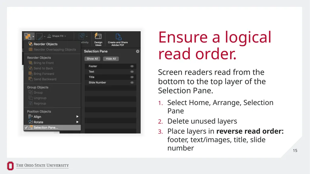 Ohio State Presentation Template 2 Provide - slide 15 of 28