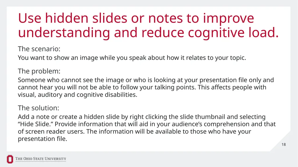 Ohio State Presentation Template 2 Provide - slide 18 of 28